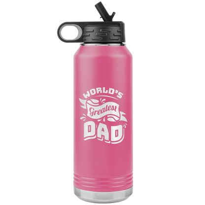 World's Greatest Dad - Jumbo 32oz Water Bottle