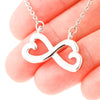 Image of To My Beautiful Loving Mom Infinity River Life Necklace Gift