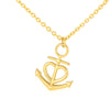 Image of To My Beautiful Loving Mom Anchor Heart River Life Necklace
