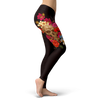 Image of Skull Head Leggings BROWN