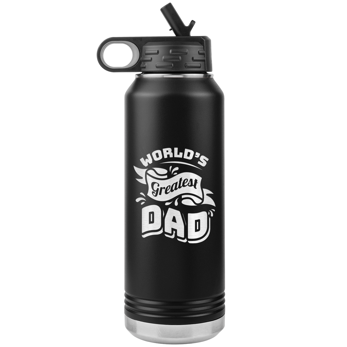 World's Greatest Dad - Jumbo 32oz Water Bottle