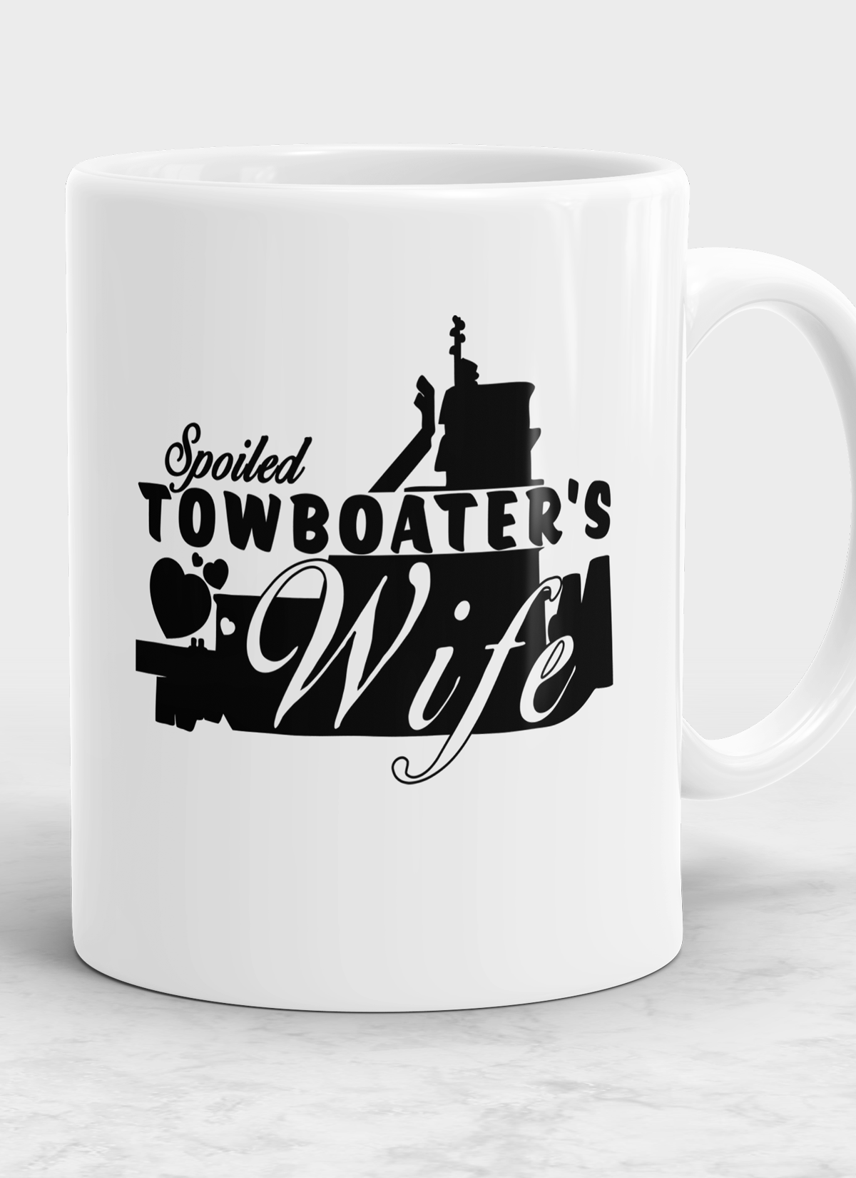Spoiled Towboater's Wife Mug