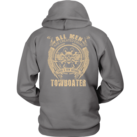 All Men Created Equal Funny Towboater Hoodie