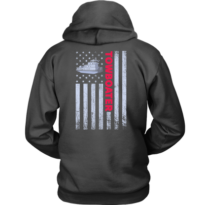 Patriotic Towboater Shirt Design - Try Stepping On This One