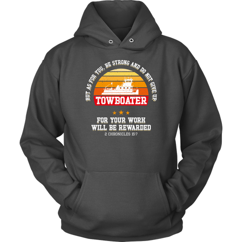Towboater Motivational Quote Vintage Retro 2021 Tshirt