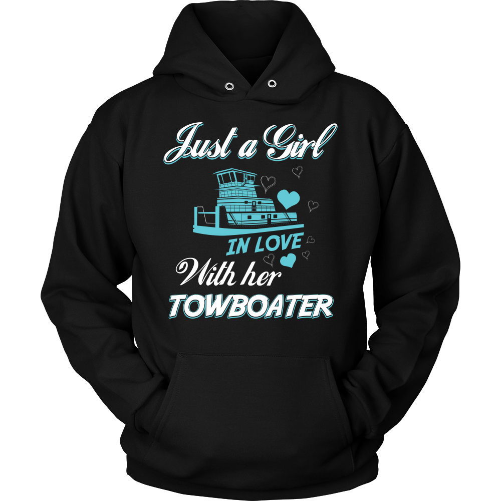 Just A Girl In Love With Her Towboater T-Shirt