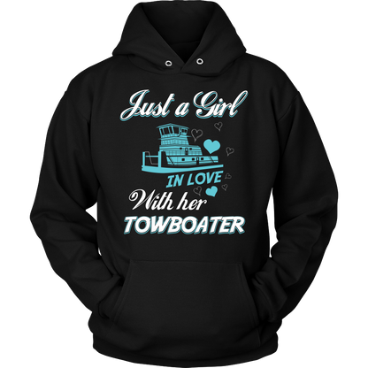 Just A Girl In Love With Her Towboater T-Shirt