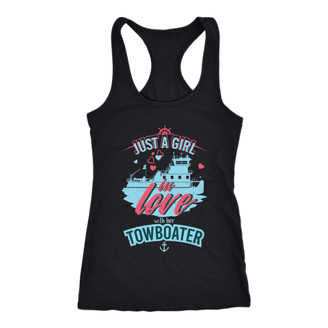 Just A Girl In Love With Her Towboater
