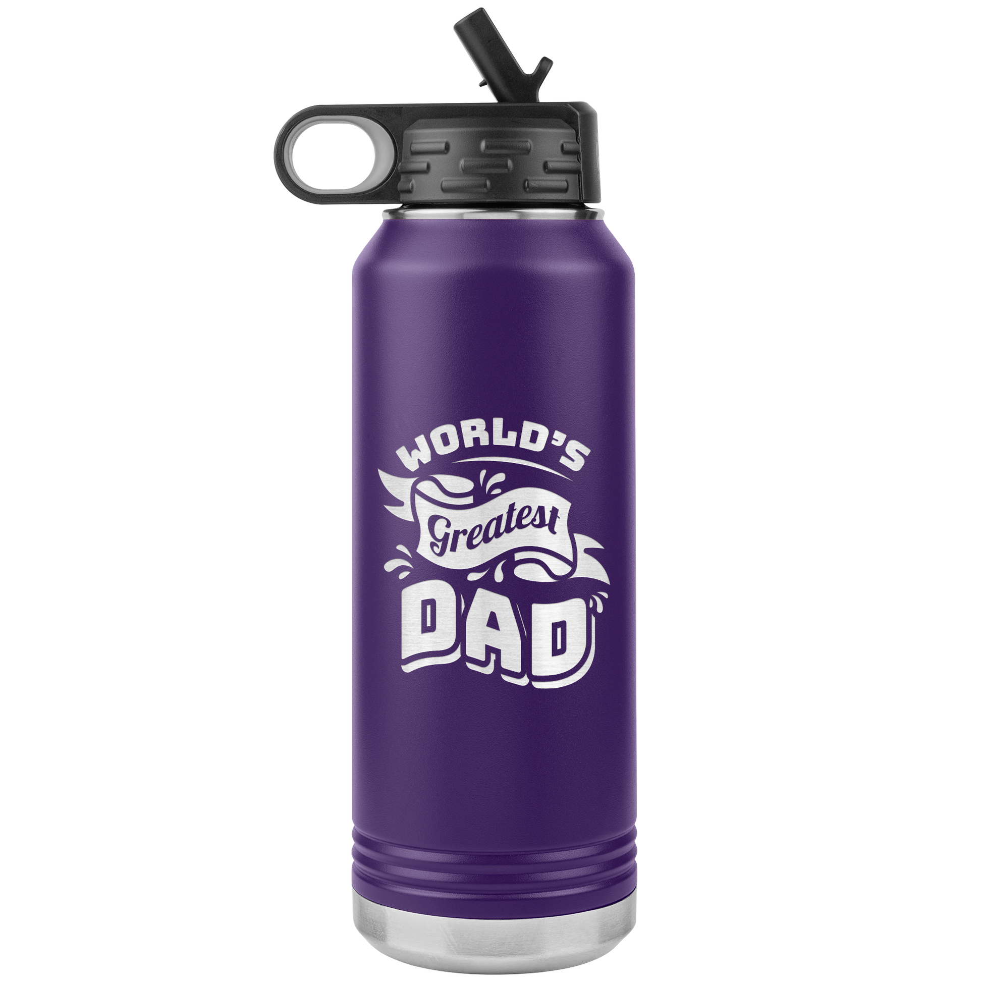 World's Greatest Dad - Jumbo 32oz Water Bottle