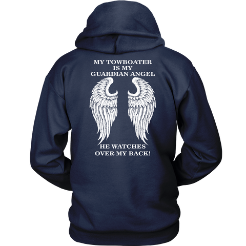 My Towboater! My Guardian Angel! Hoodie - River Life Apparel