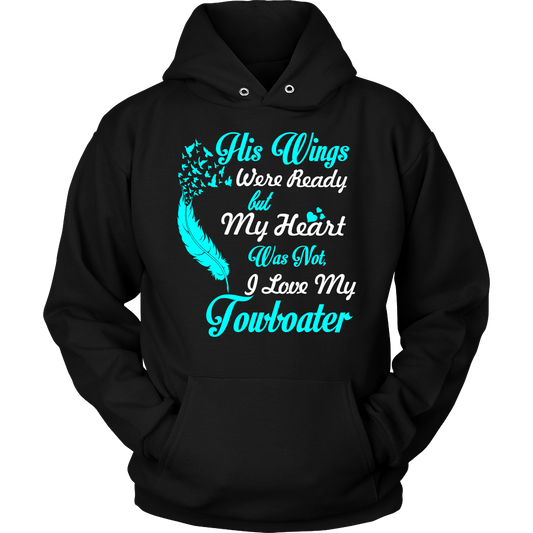 His Wings Were Ready Hoodie