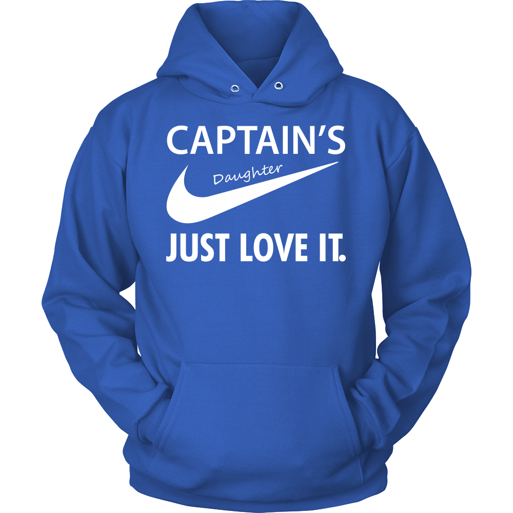 Funny Captain's Daughter Just Love It - Towboater T-Shirt