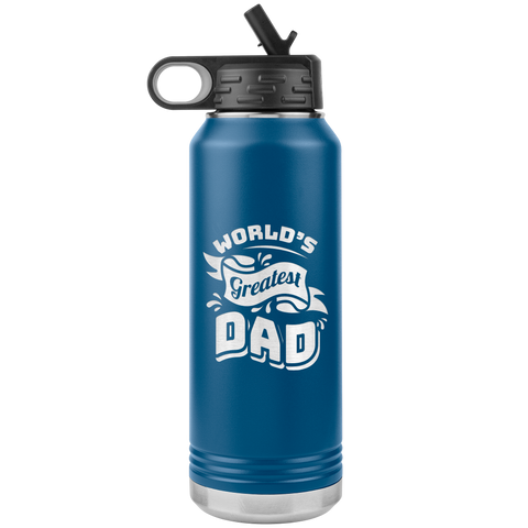 World's Greatest Dad - Jumbo 32oz Water Bottle