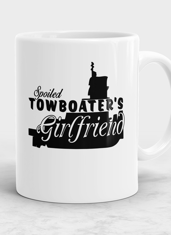 spoiled Towboater's Girlfriend Mug