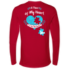 Image of A Piece Of My Heart Is On The Boat - River Life Apparel Gift For Towboaters Wife, Spouse, Girlfriend