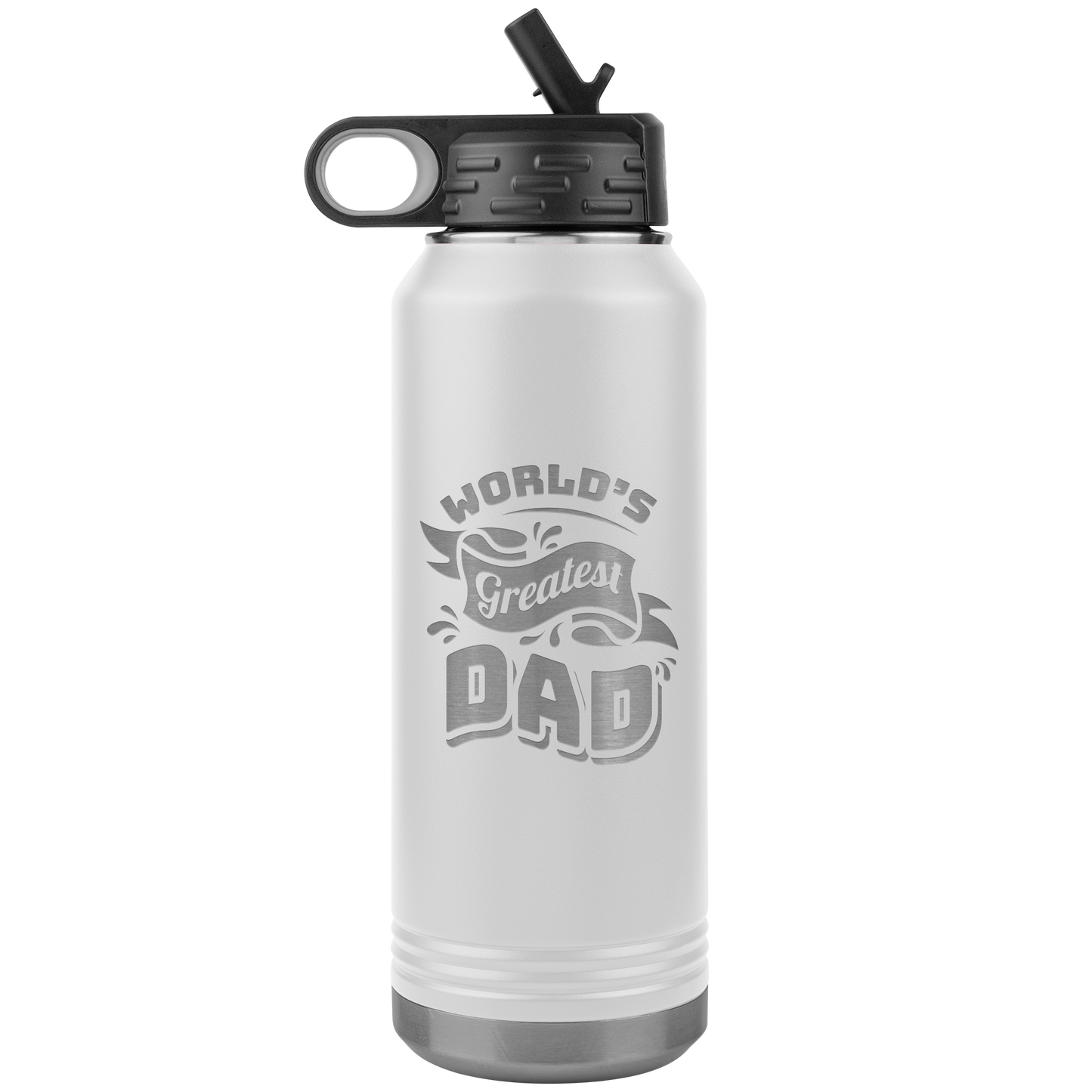 World's Greatest Dad - Jumbo 32oz Water Bottle