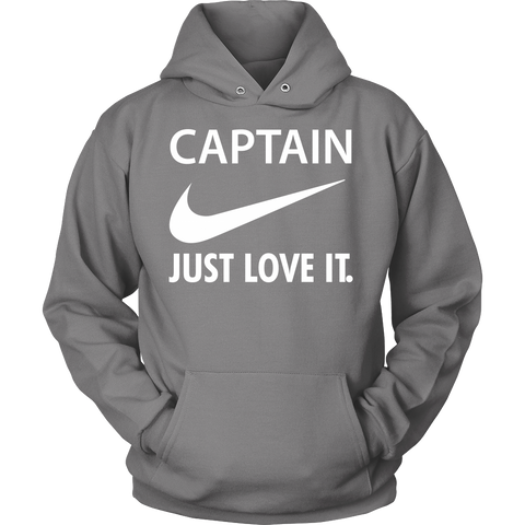 Captain - Just Love IT - Towboater Apparel  - Gift For Towboaters.