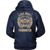 Image of All Men Created Equal Towboater Hoodie - Merchant Mariner Towboat Apparel - River Rat Gift