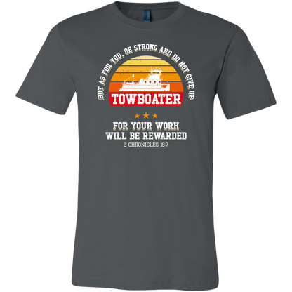 Towboater Motivational Quote Vintage Retro 2021 Tshirt