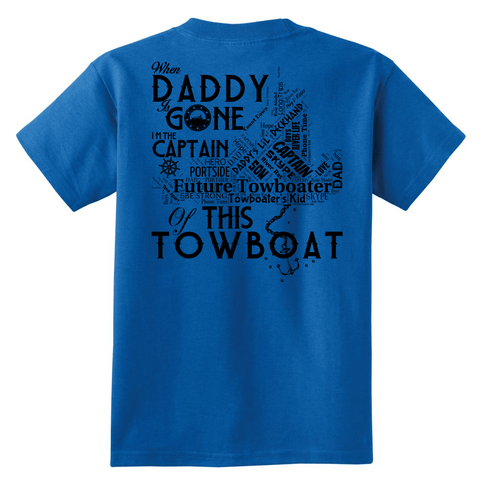 Daddy's Future Towboater - Towboater Apparel - Gift For Towboater Young Ones