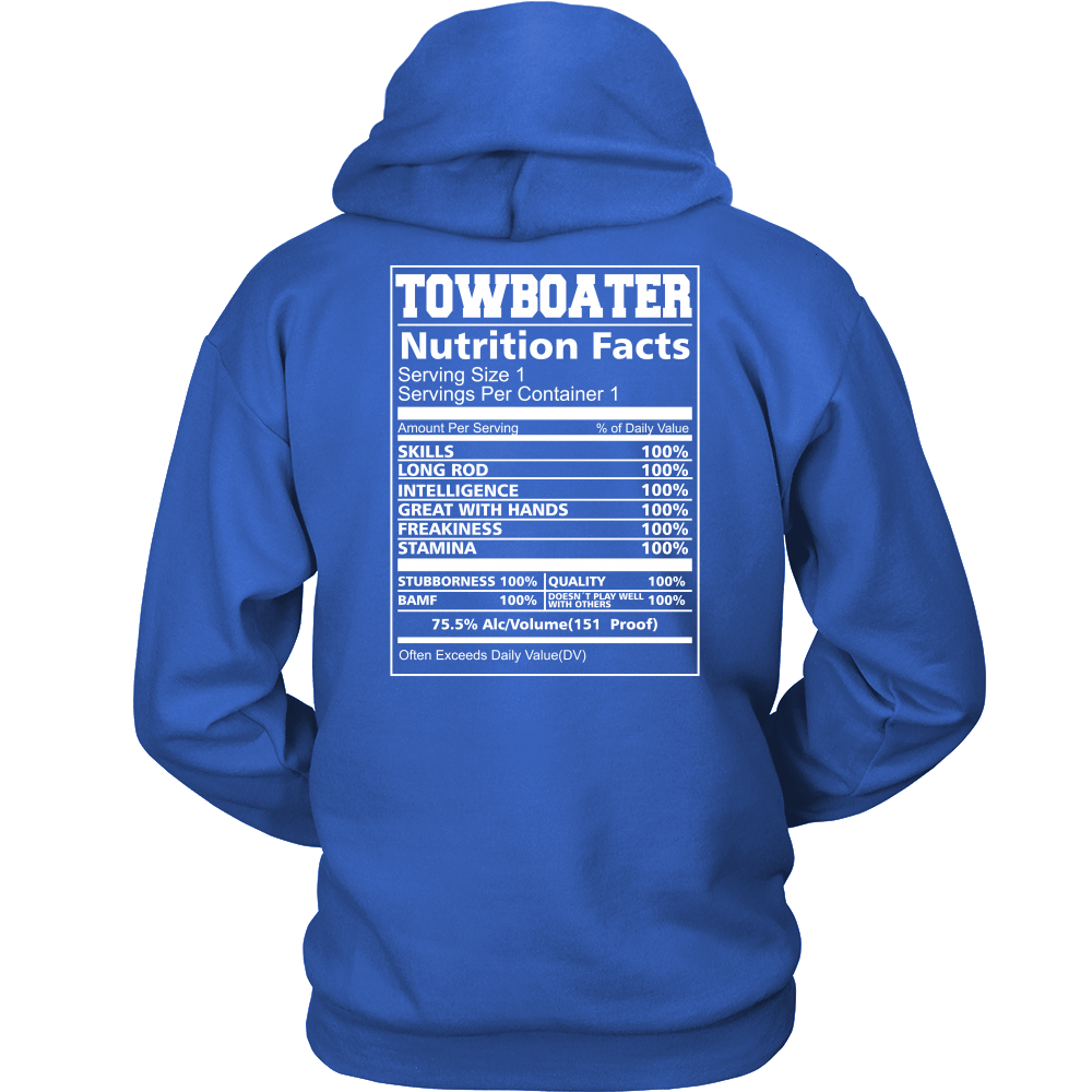 Towboater Nutrition Fact T-Shirt