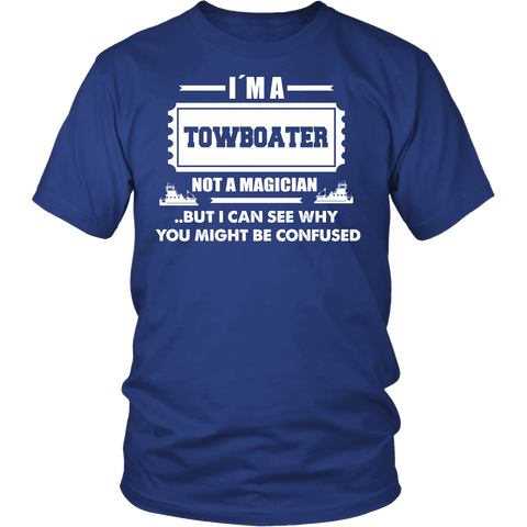 Towboater! Not a Magician!