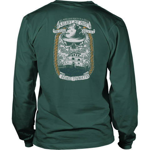 Badass Towboater Tee - Gift For Towboaters - Towboater Apparel