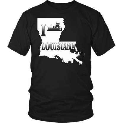 I Tow Louisiana Towboater T-Shirt