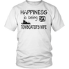 Image of Happiness Is Being A Towboater's Wife T-Shirt
