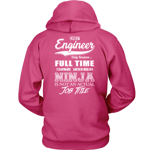 Funny Chief Engineer Tee  - Towboater Shirt - Gift For Chief Engineer