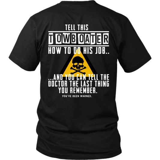 Towboater Warning T-Shirt