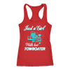 Image of Just a Girl In Love With Her Towboater Tank Top