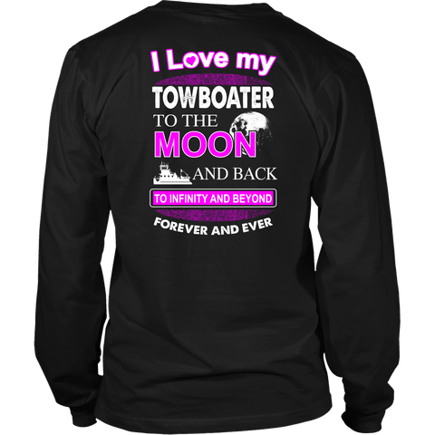 I Love My Towboater To The Moon And Back