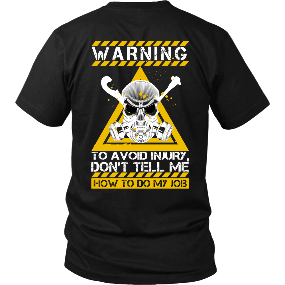 Tankerman Warning T-Shirt