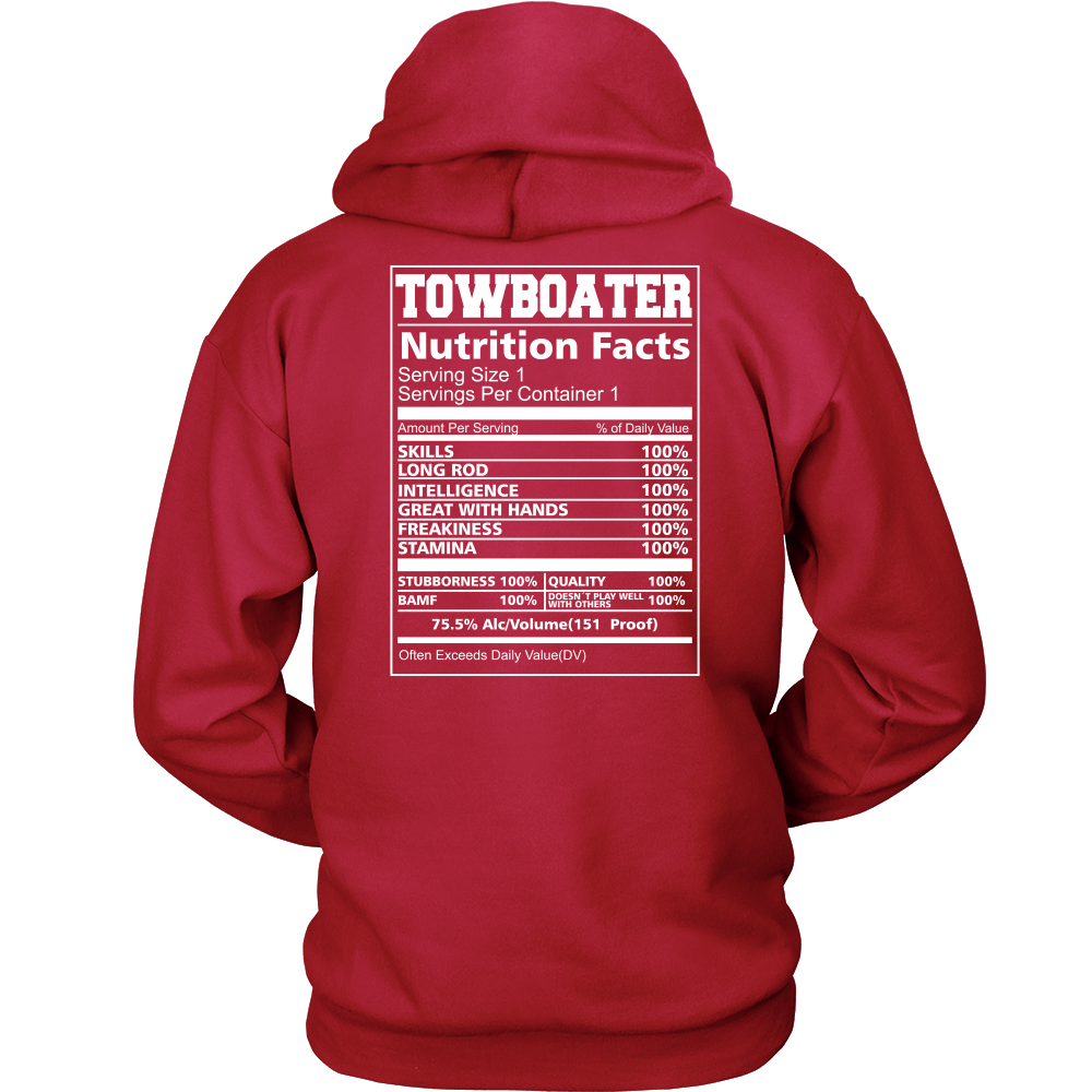 Towboater Nutrition Fact T-Shirt