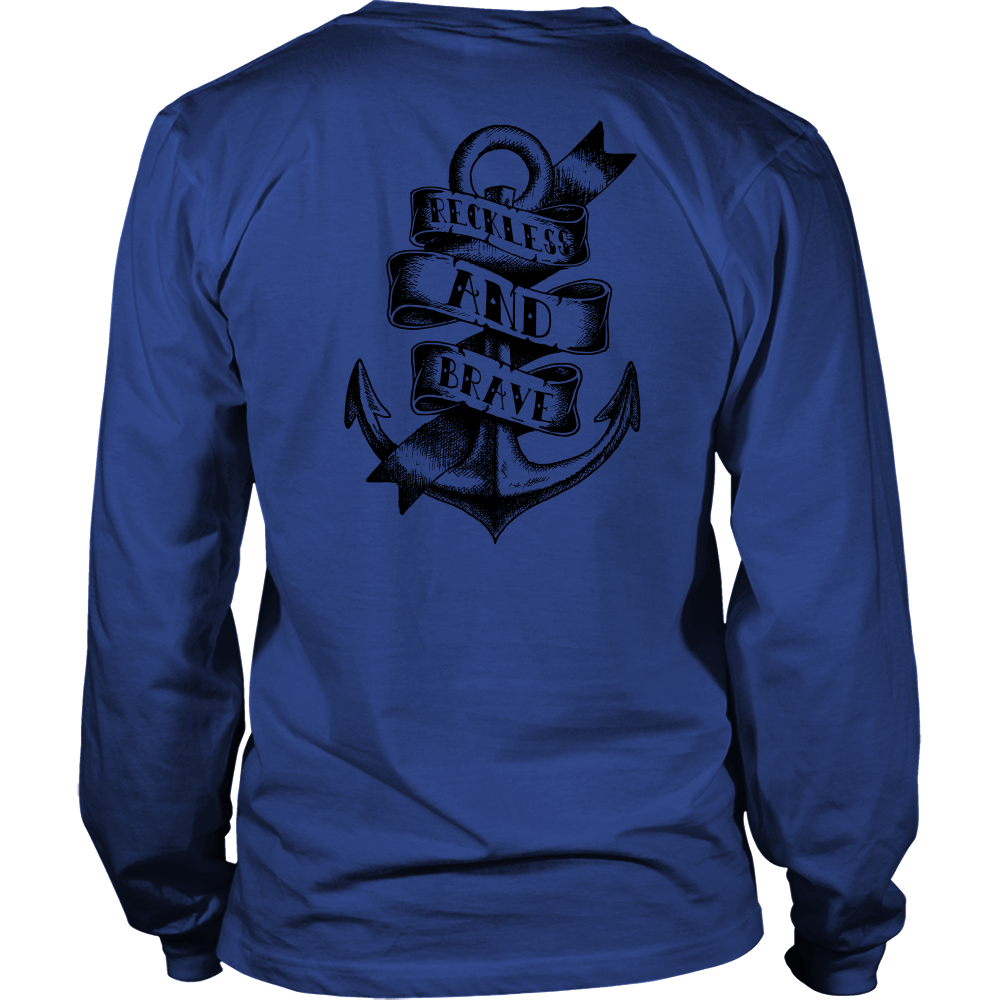 Reckless and Brave Towboater Anchor T-Shirt