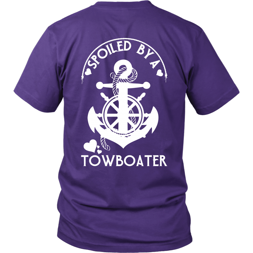 Spoiled By A Towboater - Towboat Sweetheart T-Shirt