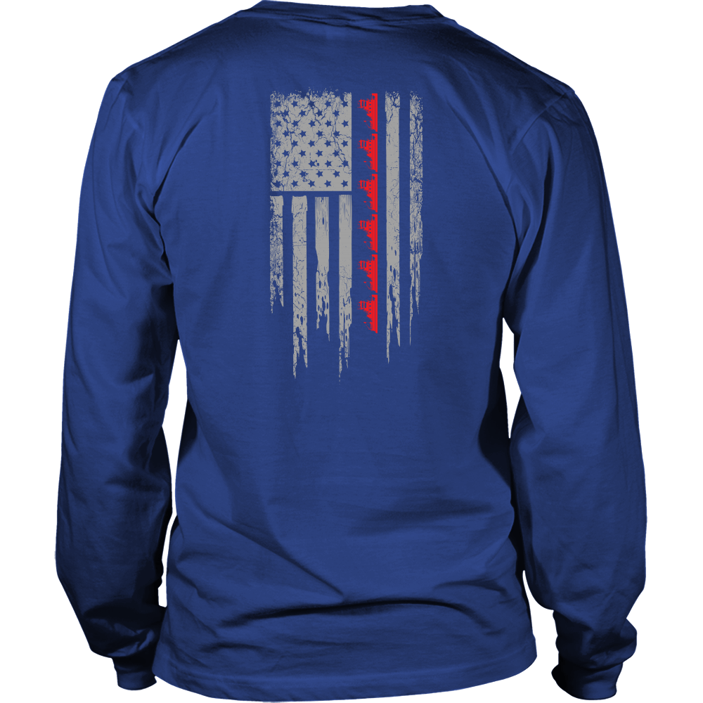 Patriotic Towboater Flag July 4th T-Shirt