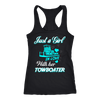 Image of Just a Girl In Love With Her Towboater Tank Top
