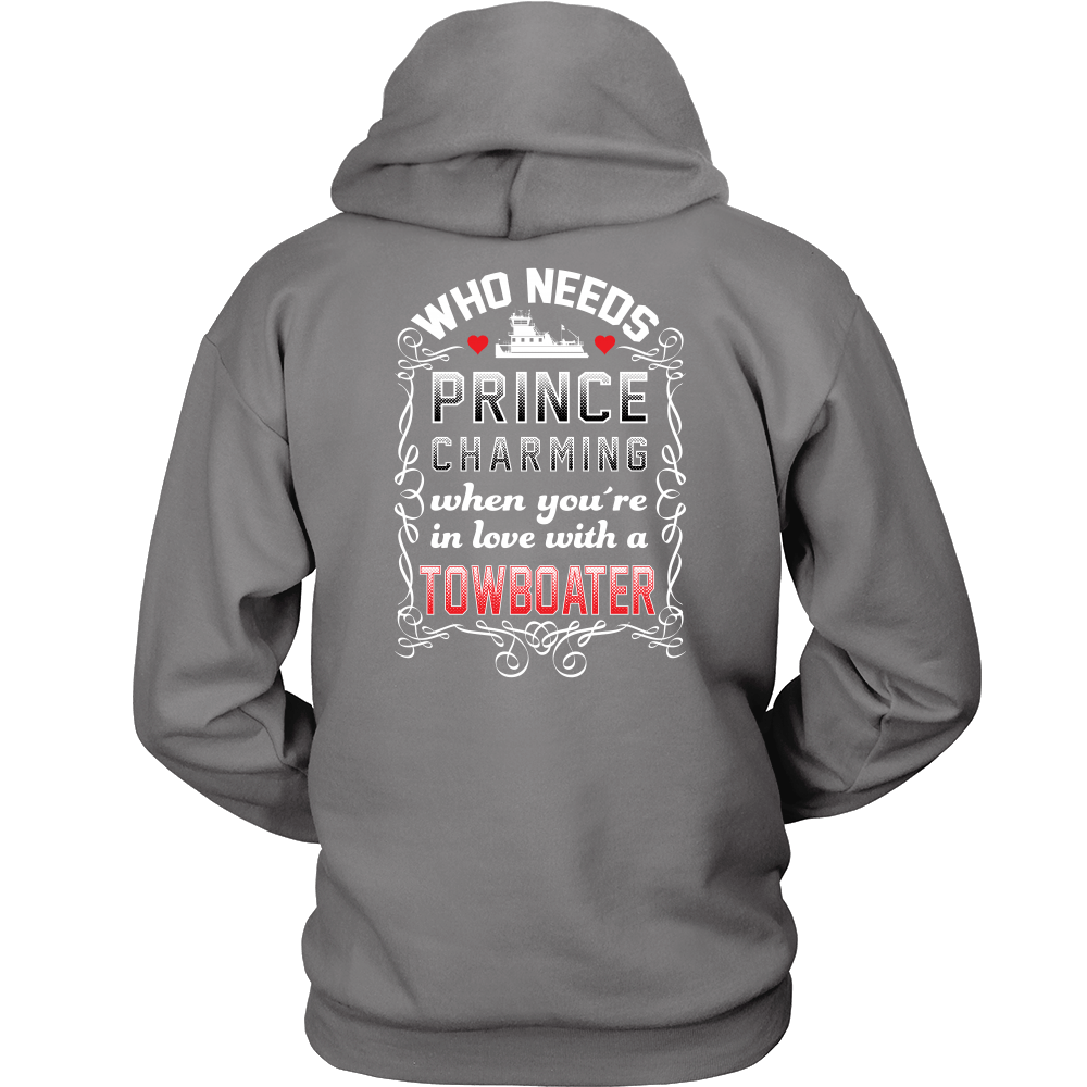 Who Needs Prince Charming Towboater Spouse T-Shirt