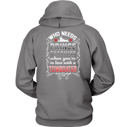 Who Needs Prince Charming Towboater Spouse T-Shirt