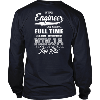 Funny Chief Engineer Tee
