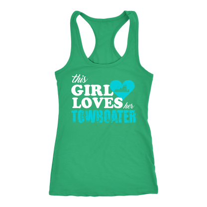 This Girl Loves Her Towboater Tank Top