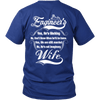 Image of Engineer's Wife Tshirt - Towboater Apparel - Gift For Towboat Engineer's Wife