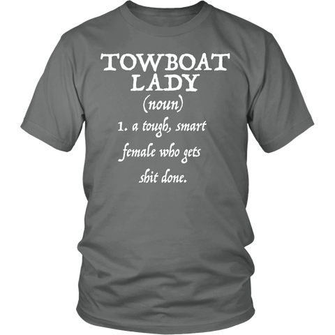 Towboat Lady (noun) Tee