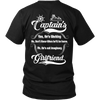 Image of Captain's Girlfriend Tee - Towboater Apparel - Towboater Gift For Captain's Girlfriend
