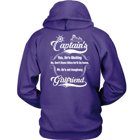 Captain's Girlfriend Tee - Towboater Apparel - Towboater Gift For Captain's Girlfriend