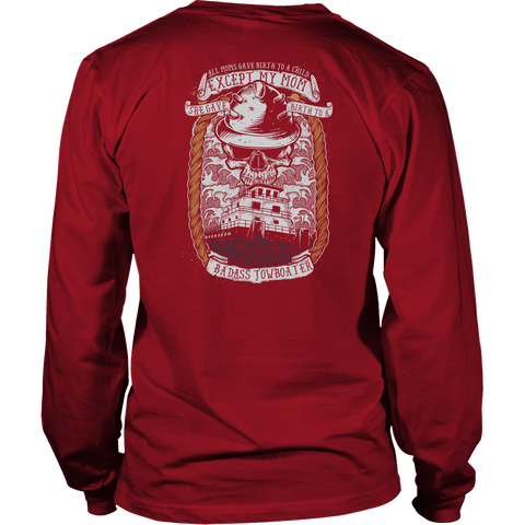 Badass Towboater Tee - Gift For Towboaters - Towboater Apparel