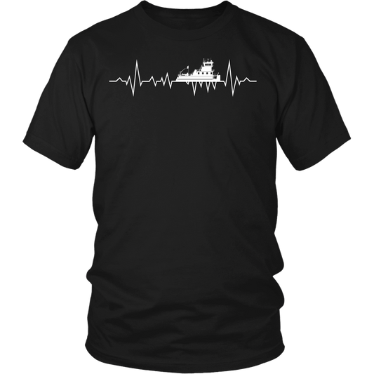 Towboater's Heartbeat T-Shirt