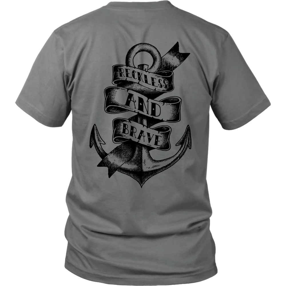 Reckless and Brave Towboater Anchor T-Shirt